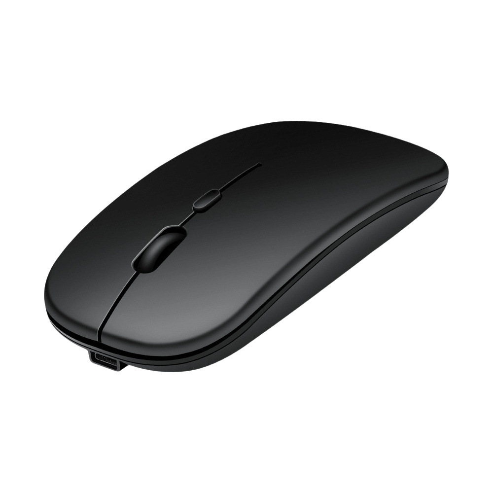 Ratón Bluetooth adecuado para iPad, Huawei, teléfono móvil, tableta, portátil, oficina, carga silenciosa, ratón inalámbrico de modo dual