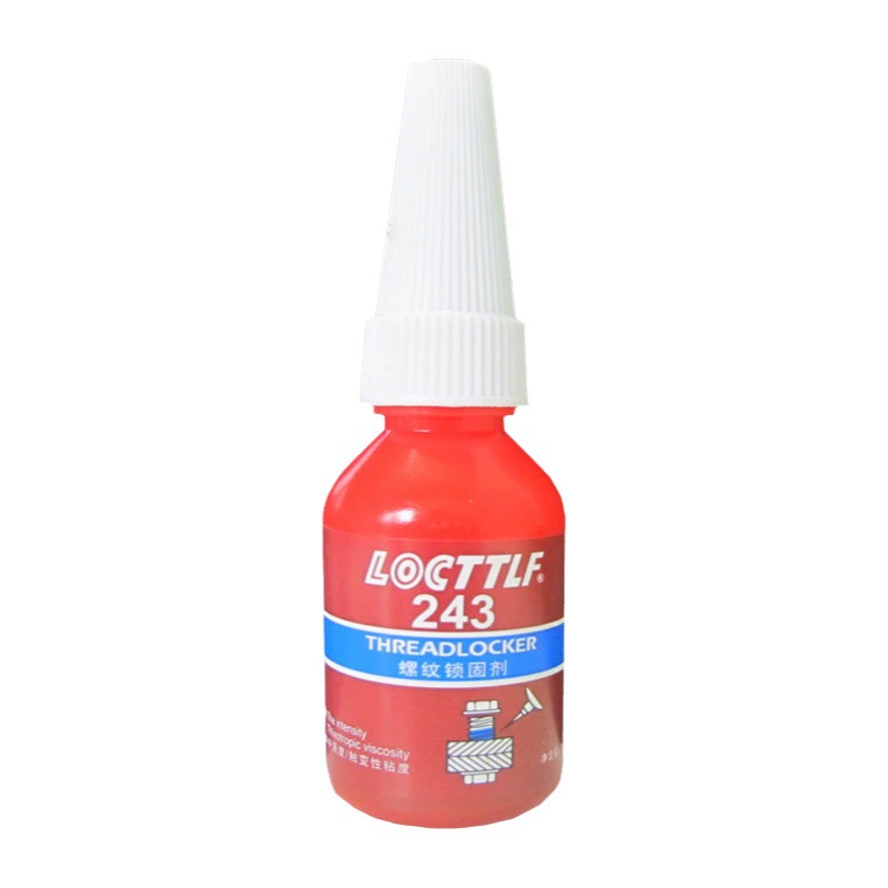 243 винтовой клей, оптовая продажа, высокопрочный 271, против ослабления металлической резьбы, уплотнительный фиксатор, 242, анаэробный клей, 10 мл