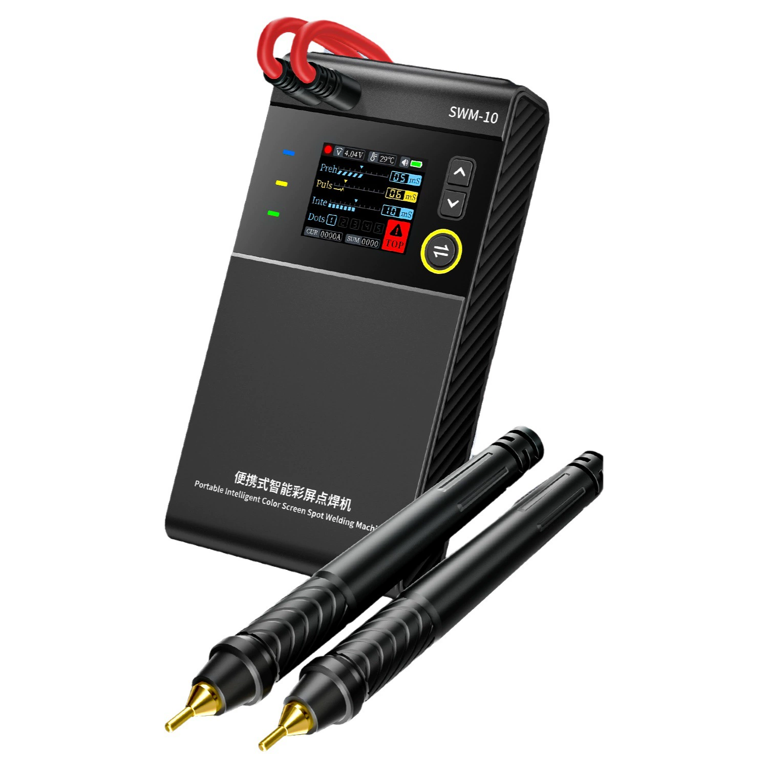 FNIRSI Портативный точечный сварочный аппарат Профессиональный портативный маленький 18650 литиевый аккумулятор для мобильного телефона никелевый чип сенсорная сварочная головка