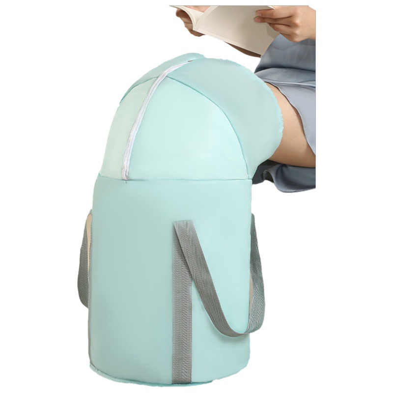Cubo de baño de pies para adultos domésticos bolsa de baño de pies de aislamiento térmico plegable para exteriores portátil sobre pantorrillas lavado de pies barril de alta profundidad al por mayor