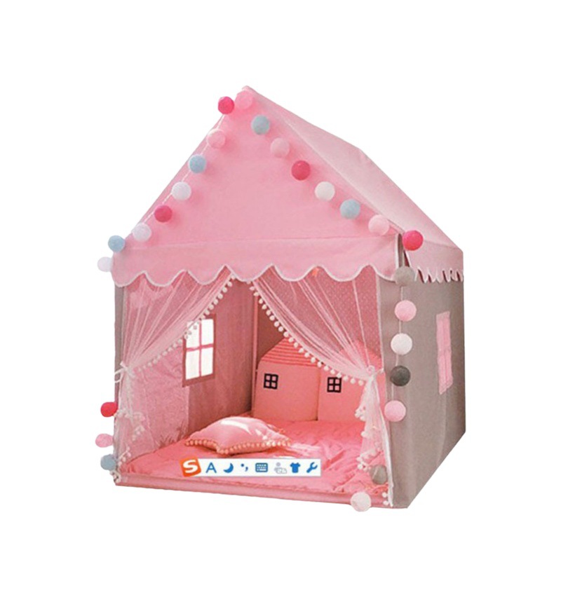 Tienda para niños interior, casa de juego, para princesa, castillo, al por mayor