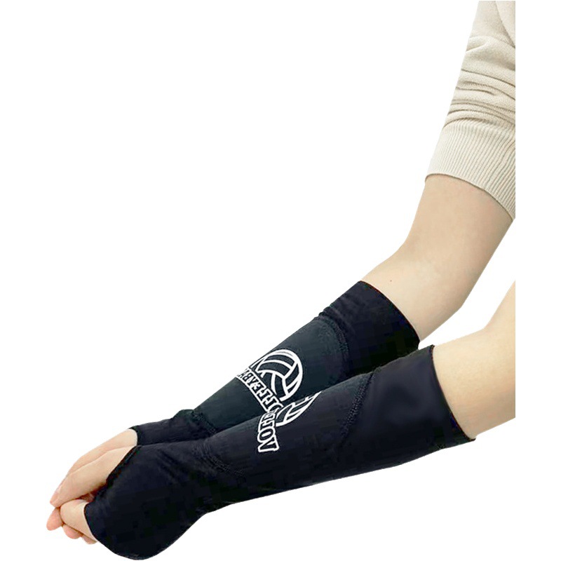 Source Volleyball Arm Guards for Women, Sponge Anti-Collision Sleeves, Finger Exam Tennis Training Arm Protectors, Volleyball Protective Gear