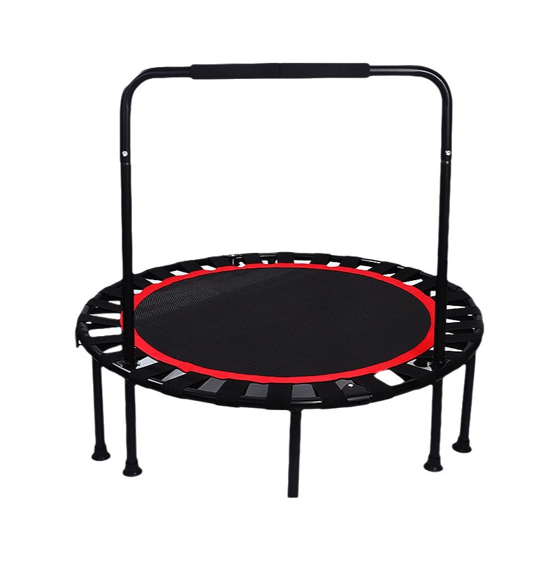 Спортивный батут трансграничный детский Крытый взрослый складной фитнес-батут с подлокотником банджи-батут