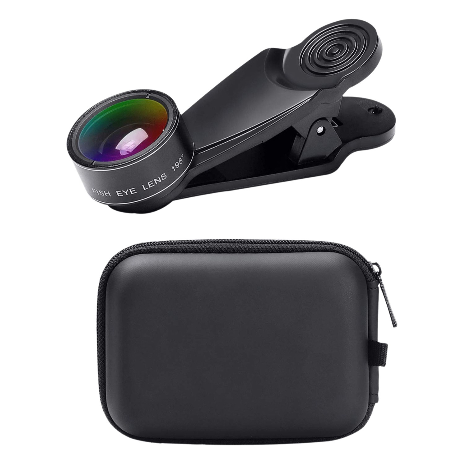 Amazon HD 7-en-1 distancia de la lente de gran angular macro ojo de pez Universal 10-en-1 traje de teléfono móvil de la lente