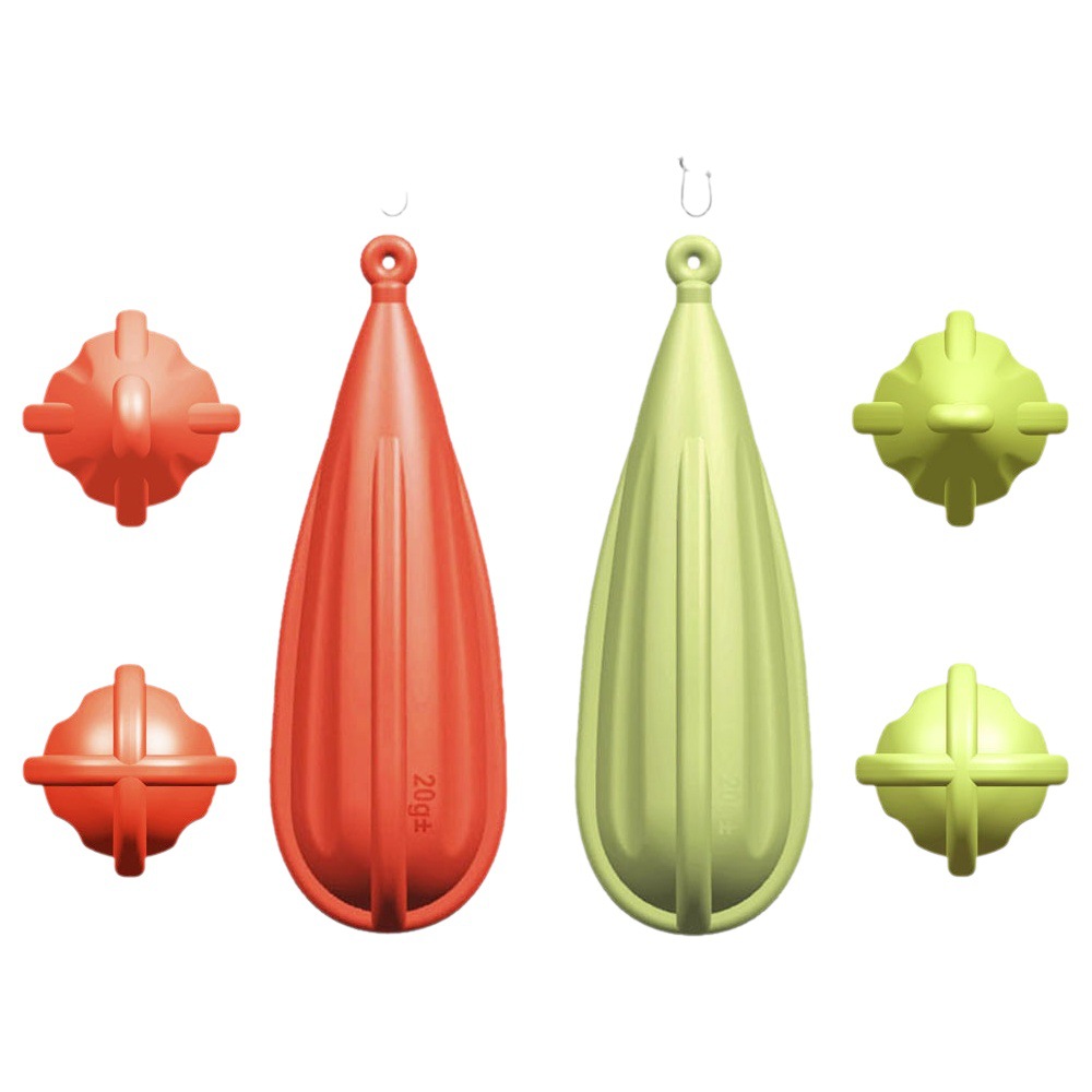 Chuangfeng CF Luya Dispositivo de lanzamiento de plástico PVC5g7g10g12g15g20g Dispositivo de precisión de lanzamiento de práctica luminosa