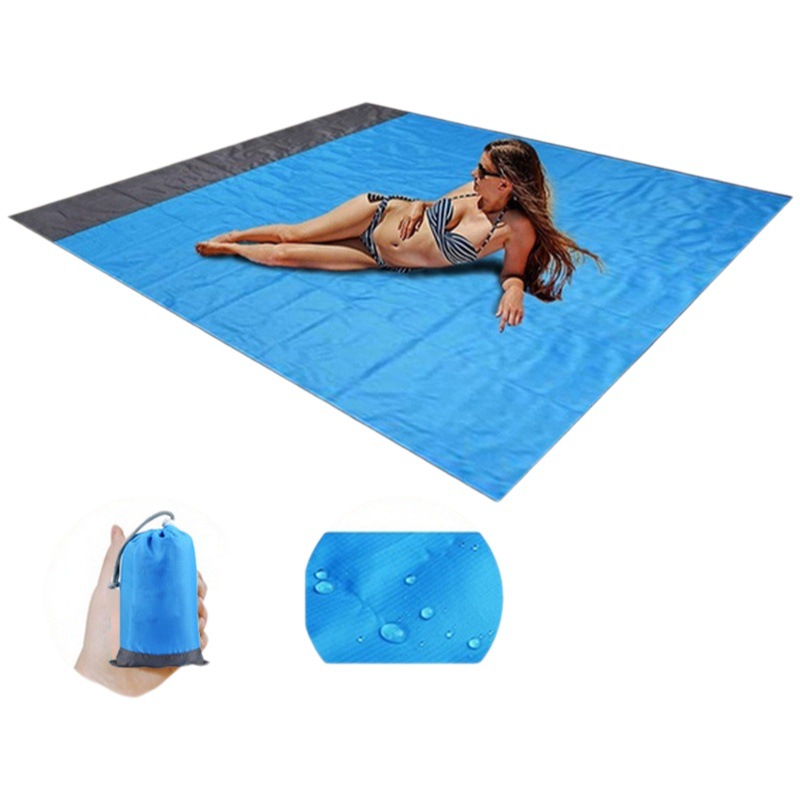 Alfombra de camping impermeable plegable para picnic y playa