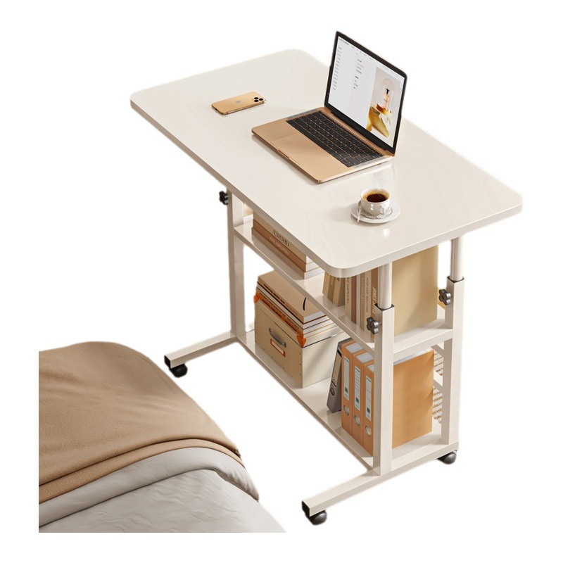 Mesa de noche móvil mesa elevadora escritorio de la computadora hogar dormitorio escritorio perezoso simple estudiante Escritorio