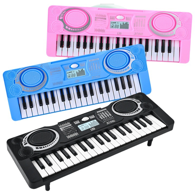 Cross-border Amazon Net Red children's toys 37 key multi-functional electronic organ music piano toys wholesale stall