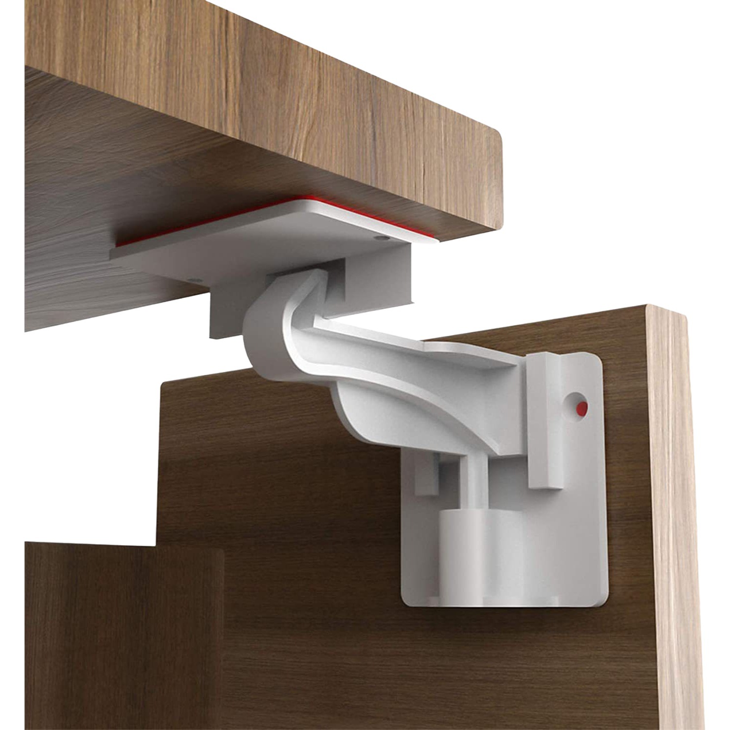 Bebé actualizado protección primavera bloqueo infantil invisible cajón cerradura de protección puerta cerradura de seguridad en stock