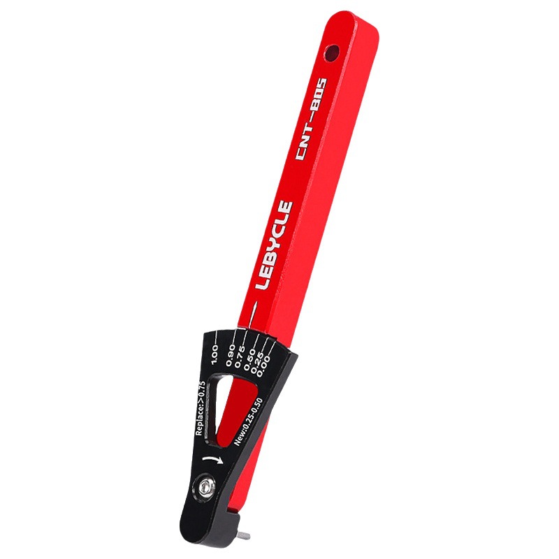 Cadena de bicicleta de montaña Regla de medición indicador de desgaste Cadena de bicicleta de carretera herramienta de pinza de detección de estiramiento