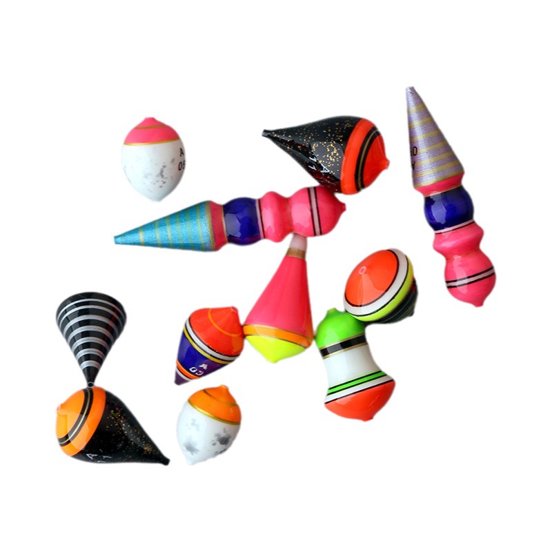 Boya transfronteriza de pesca de camarón de tipo medio Apo flotador de peces flotador de pesca de camarón 4 puntos de plomo boya de camarón restaurante de camarón flotador pequeño