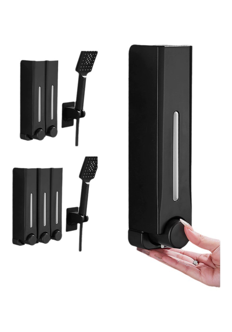 500 мл Amazon, вступая в электронную коммерцию, новый настенный дозатор мыла с ручным давлением, неперфорированный дозатор мыла