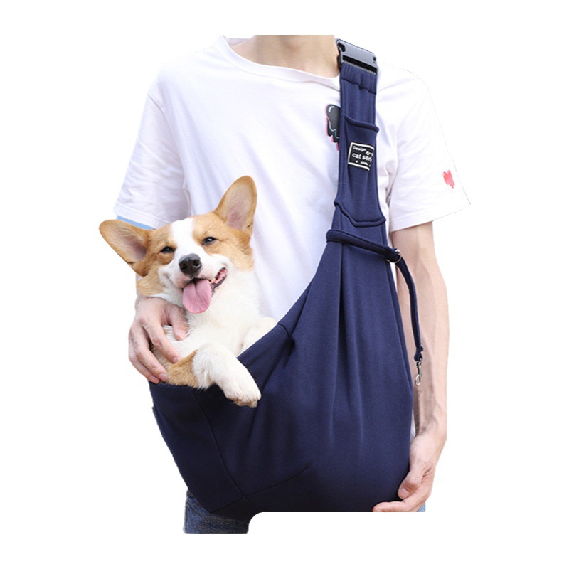 Nuevo Amazon plegable perro mochila transpirable mascota bolsa de salida bolsa de hombro mensajero gato bolsa al por mayor