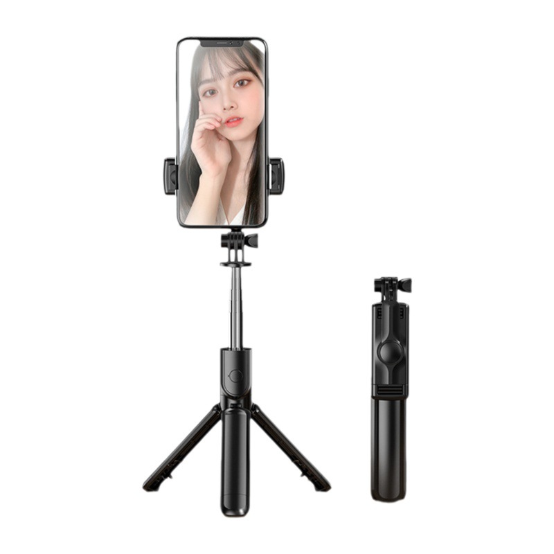 De una sola pieza selfie stick selfie artefacto S03 Bluetooth selfie stick multifuncional soporte de cámara en vivo portátil