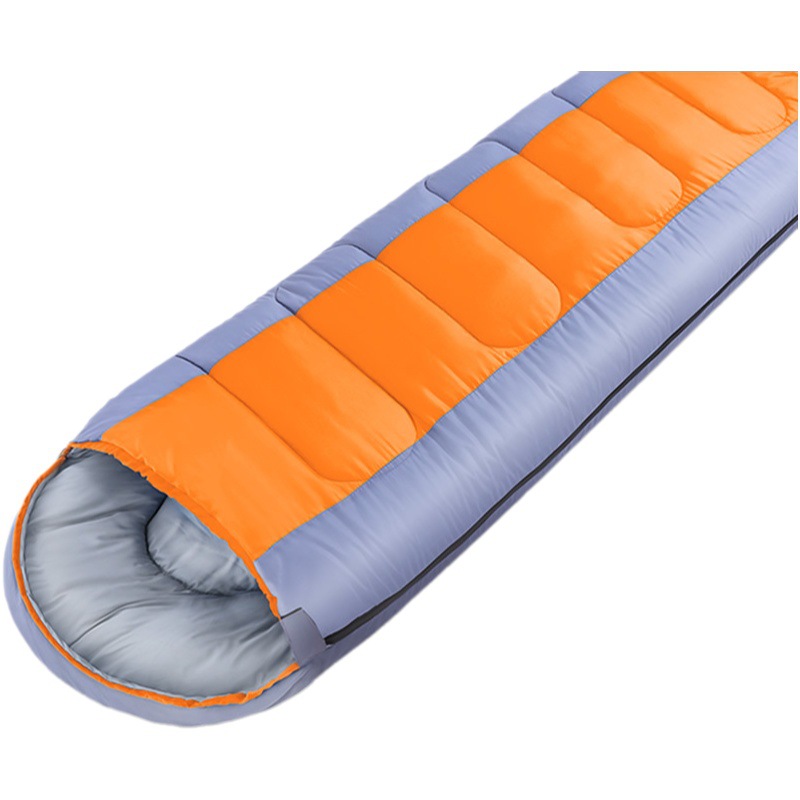 Sleeping Bag for Outdoor Adult Camping, Portable Envelope-Style Sleeping Bag for Lunch Break, Travel Camping, Warm and Thickened Pure Cotton Sleeping Bag