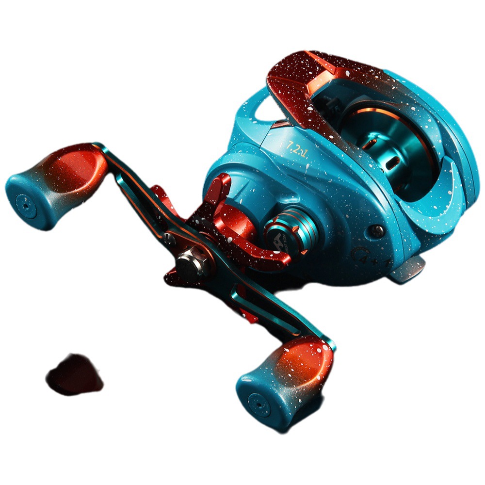 Haodun Luya rueda de gota de agua al por mayor de Metal de tiro largo línea anti-freír rueda de pesca 7,2: 1 rueda de pesca transfronteriza nueva rueda de pesca en el mar