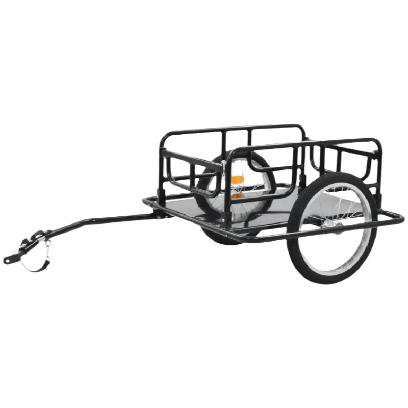 Transfronterizo de carga plegable remolque de bicicleta al aire libre montado en la parte trasera camión de carga cubo bicicleta herramienta de tracción Coche