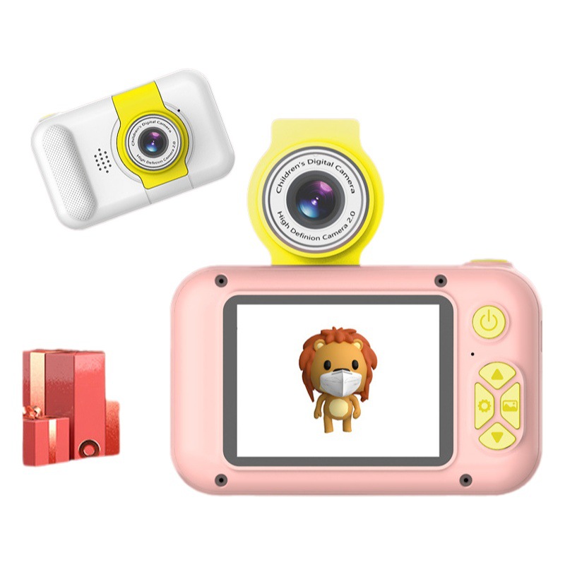 2022 nuevo X101 Internet celebridad color mezclado estilo mini cámara HD lente Flip niños regalo al por mayor