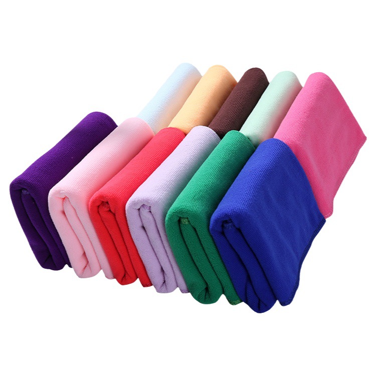 130G/M Fiber Square Towel Cleaning Rag Hand Towel Car Gift Disposable Rag Small Square Towel Towel Wholesale