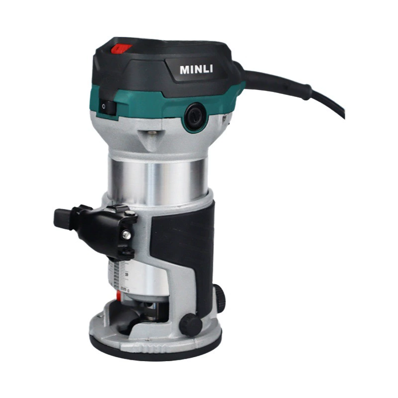Minli Триммер Деревообрабатывающий долбежный станок Отверстие Деревообработка Инструменты для украшения Многофункциональный гравировальный станок Электрический фрезерный станок по дереву Малый станок Gong