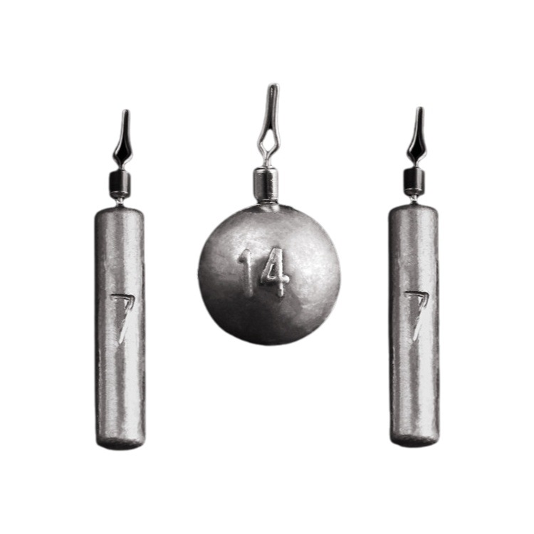 Lu Ya pour accesorios de pesca de plomo de pesca accesorios de equipo de pesca de plomo inferior anti-Colgante Grupo DE PESCA DE Texas forma de gota de agua cilíndrica redonda