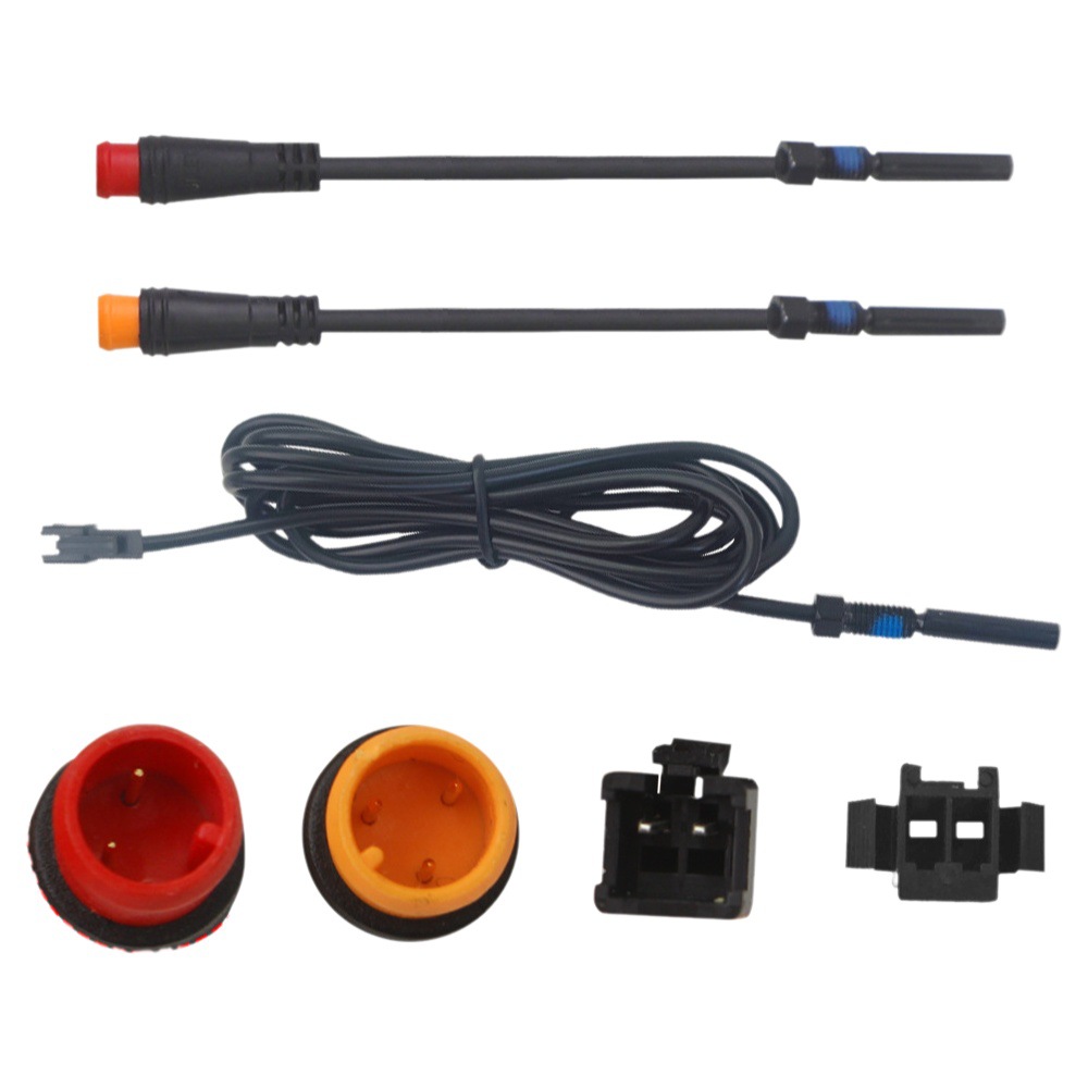 Bicicleta eléctrica scooter freno de disco de aceite interruptor de apagado inducción magnética cable roto conducción coche 2 núcleo 3 núcleo 2A2Y conexión