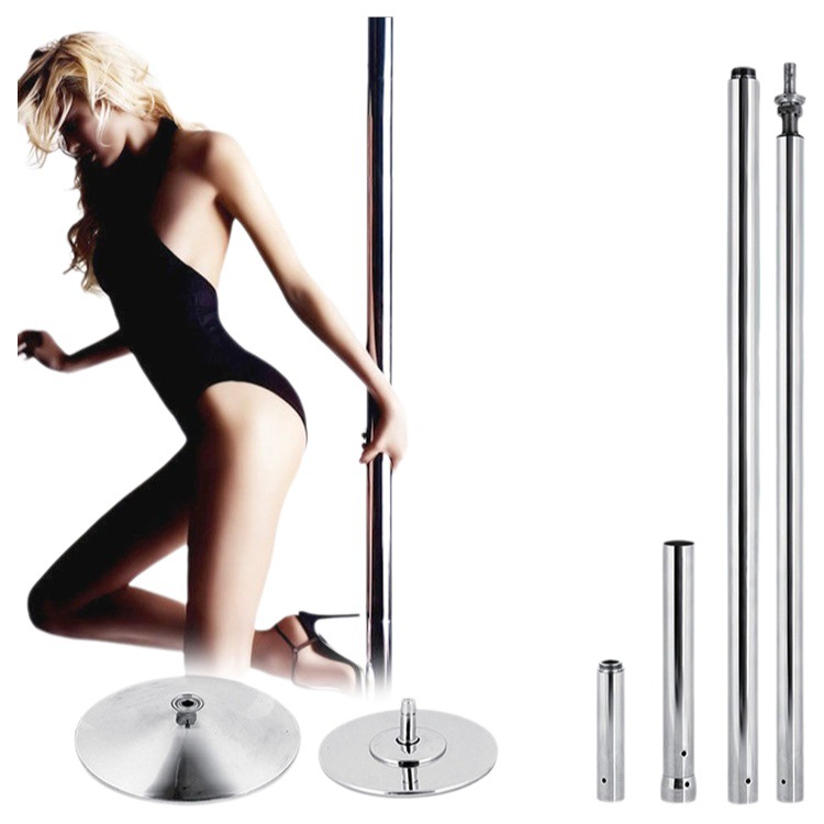 Transfronterizo caliente-venta equipo de la aptitud ajustable tubo de acero de la Danza del poste de la altura que gira el tubo fijo de la danza deportes al por mayor
