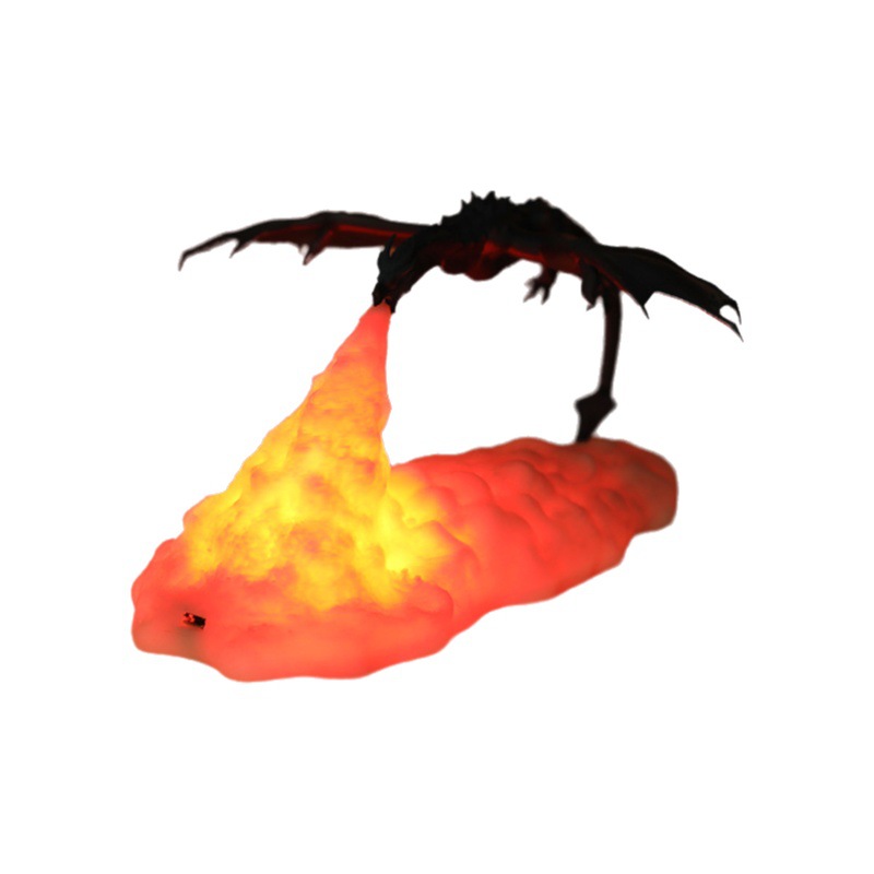 3D cohete de impresión luz nuevo regalo exótico transfronterizo electrónica creativa decoración del producto led luz de la noche