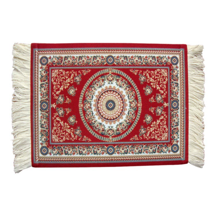 Трансграничный персидский ковер, бархатный коврик для мыши, ковер в богемном арабском стиле, коврик для мыши с кисточками для мыши