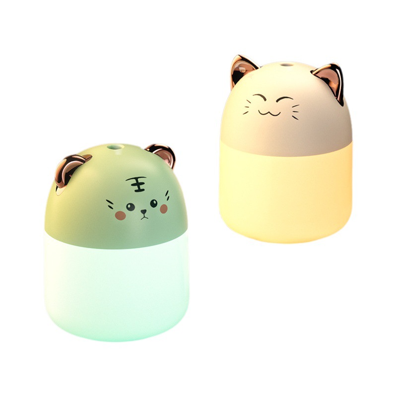 Lindo PET humidificador Oficina USB pequeño hogar escritorio atomizador coche aromaterapia mini humidificador regalo