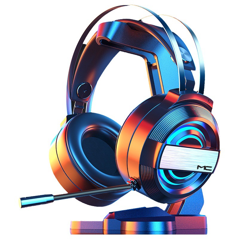 MCHOSE Mai from Computer Headset X9 Headset Bass E-sports Game Eating Chicken with Microphone E-sports Headset