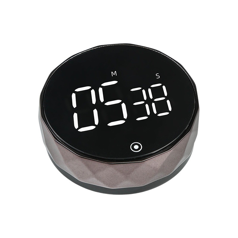 Temporizador temporizador de neumáticos ronda de succión magnética giratoria LCD temporizador de cocina hogar al aire libre para hornear aprendizaje