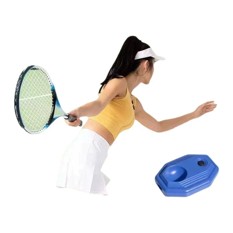[В наличии] Тренажер для тенниса Одиночный игрок с самотренировочным отскоком линии Артефакт для начинающих Теннис Детские теннисные ракетки