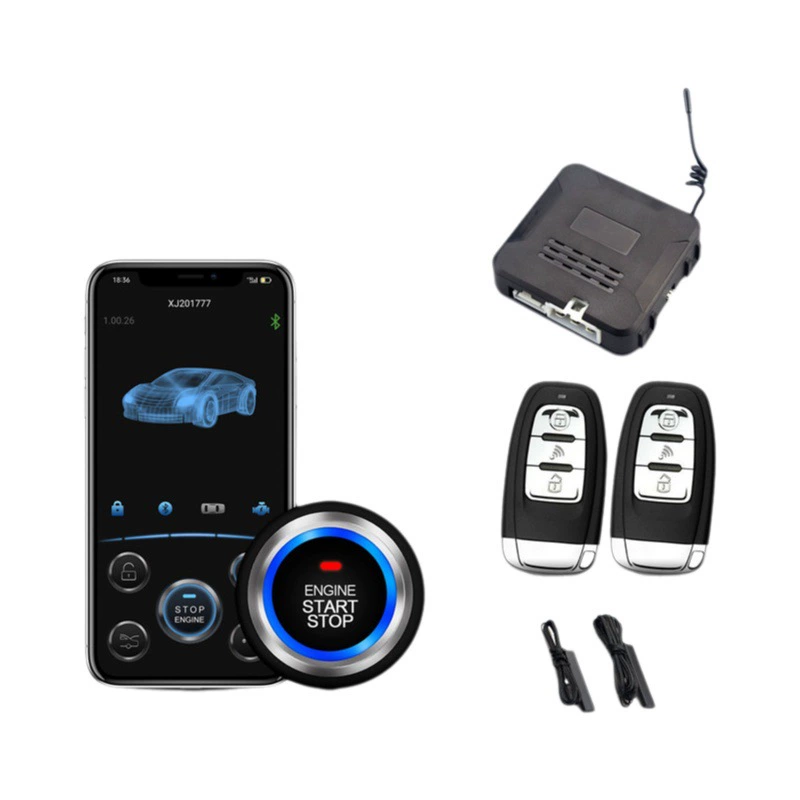 Shenqi новый автомобиль универсальный мобильный телефон Bluetooth управление автомобилем одним щелчком начать бесключевой доступ система удаленной модификации