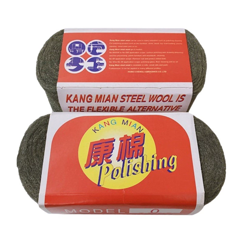Стальная щетка Kangmian 0 # Полировальный круг из хлопка и стальной ваты для чистки каменной плитки и полировки деревянных поверхностей, зернистость 00000 #