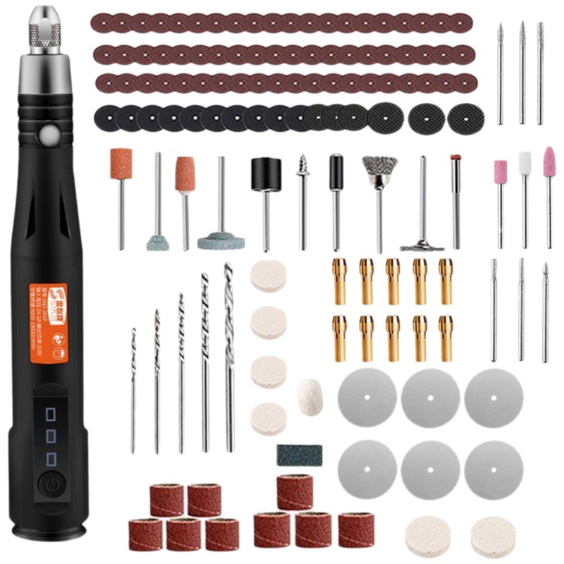 Amoladora eléctrica pequeña máquina de pulir de mano Jade Talla de madera pulido eléctrico corte talla herramienta mini taladro eléctrico