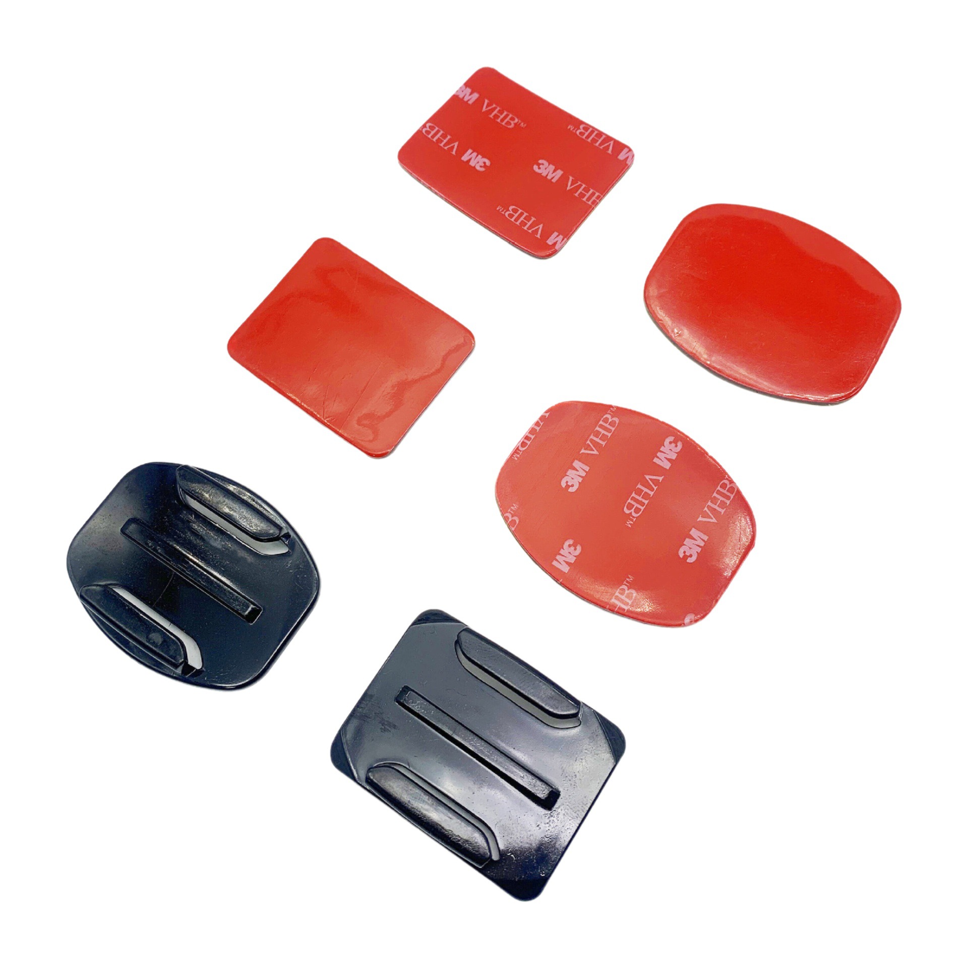 Gopro Dajiang montaña perro deportes accesorios de la Cámara arco plano base casco base fija 3M etiqueta adhesiva