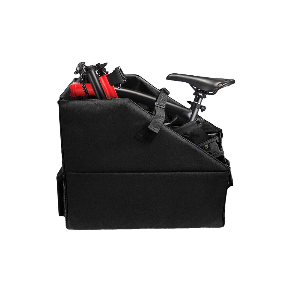 Venta caliente plegable bicicleta caja de almacenamiento maletero organizador coche almacenamiento impermeable bicicleta almacenamiento