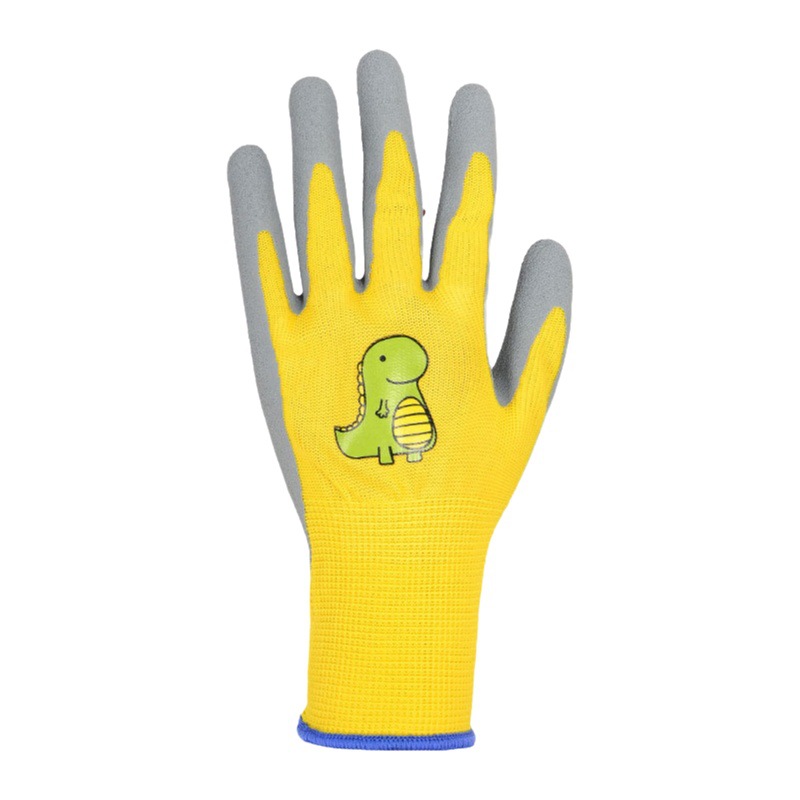 Guantes de protección laboral para niños jardinería de jardín recogiendo anti-desgarro coger el mar niños estudiantes guantes de protección laboral al aire libre