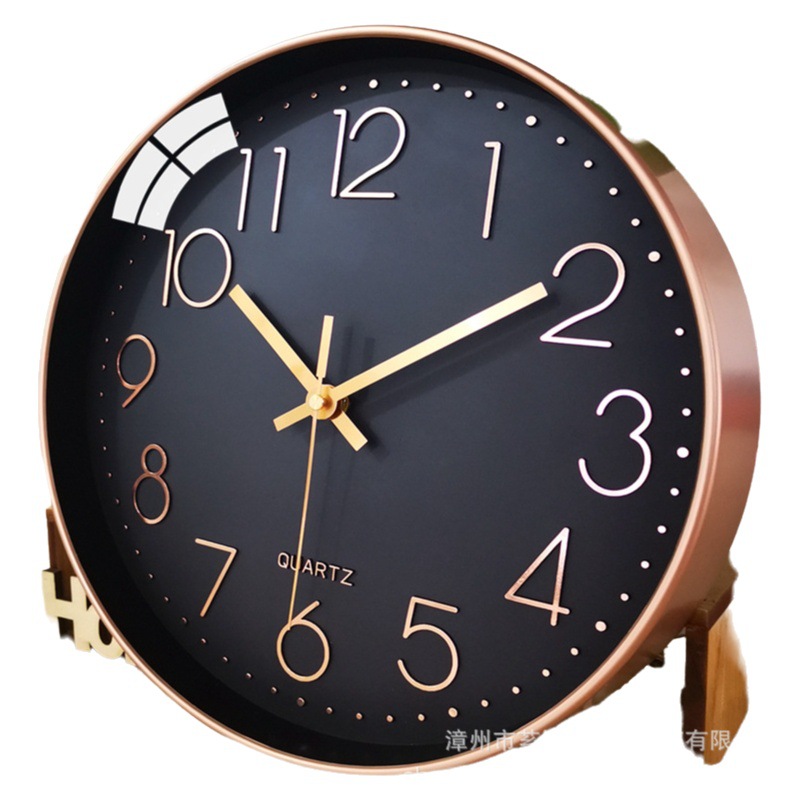 12 pulgadas reloj de pared reloj al por mayor reloj de cuarzo moderno minimalista plástico salón reloj digital