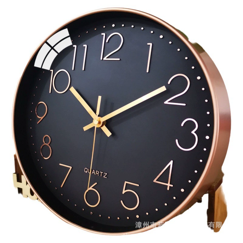 12-дюймовые часы настенные часы фабрика оптом кварцевые часы Современные Простые Пластиковые цифровые часы для гостиной