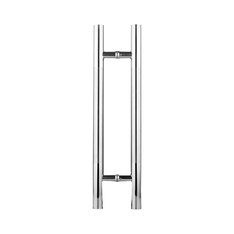 Manija de la puerta de vidrio fábrica al por mayor nuevo tubo redondo chino puerta de madera manija de la puerta de acero inoxidable manija de la puerta de lujo Luz