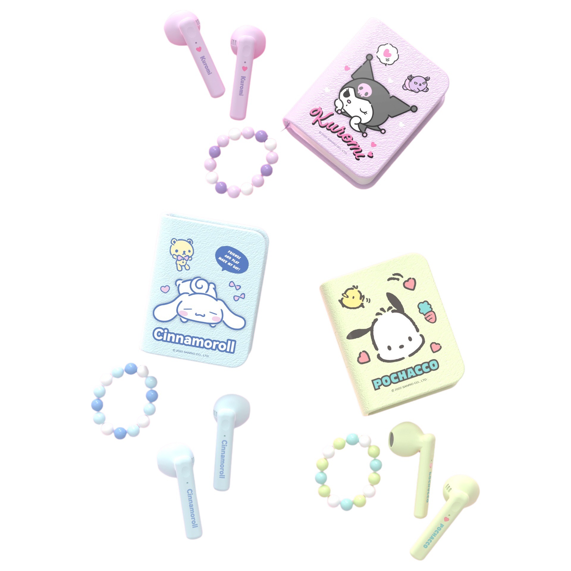 Genuino Sanrio libro auricular Bluetooth coolomi yugui perro Pacha perro auricular inalámbrico Bluetooth