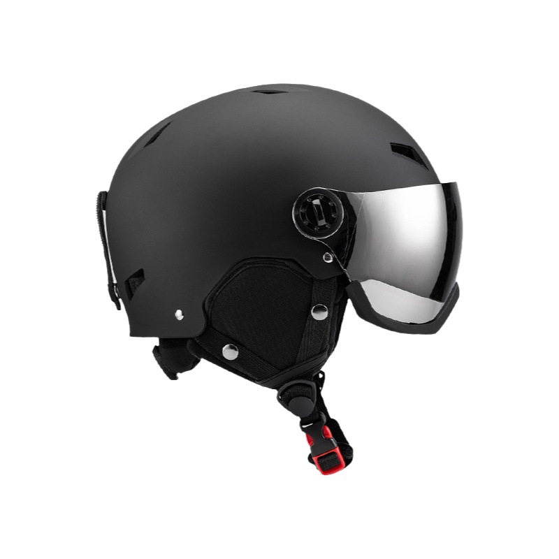 2023 casco de esquí cálido adulto transfronterizo con gafas deportes al aire libre casco de esquí de protección equipo de protección