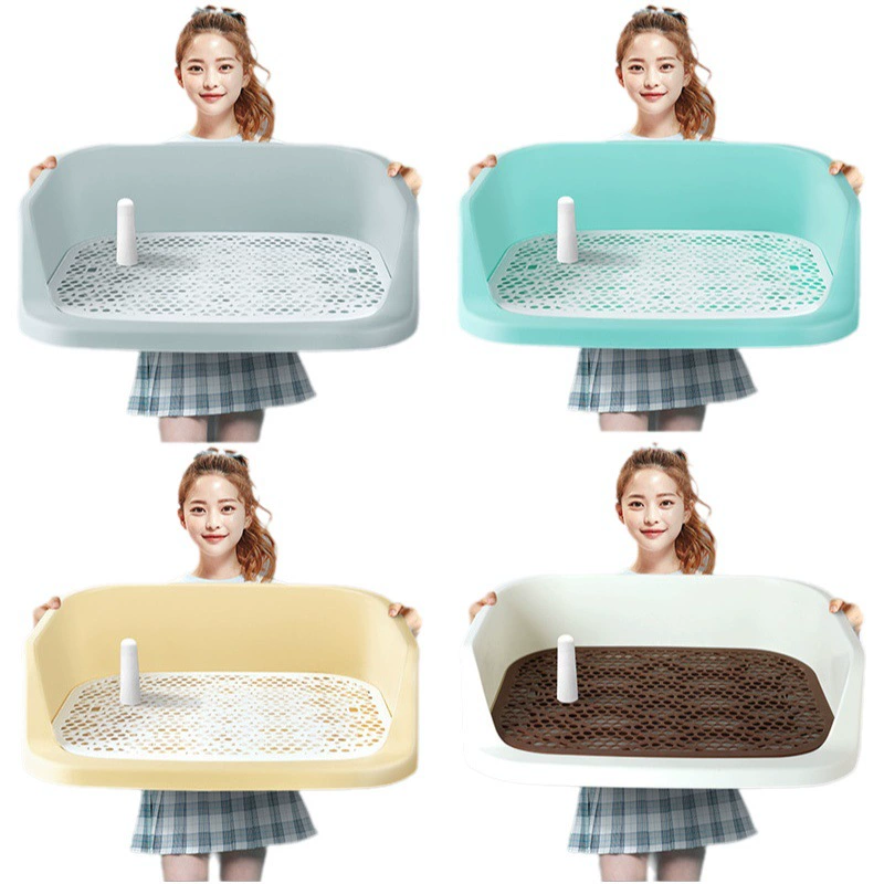 Новый огороженный туалет для собак автоматический смывной Писсуар для домашних животных большой сетчатый туалет для собак горшок для собак