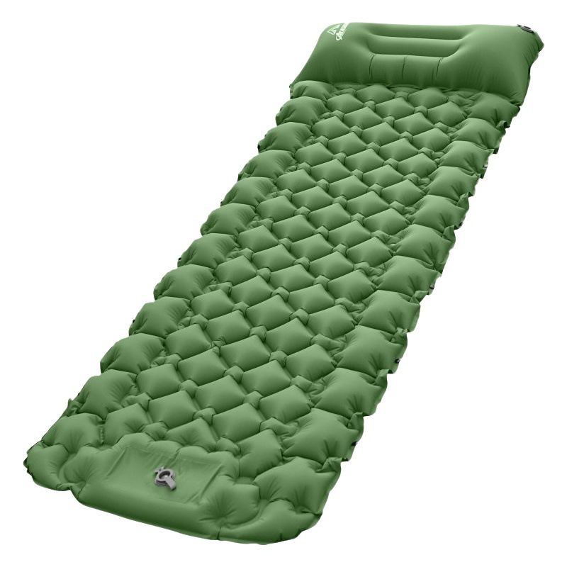 Colchón inflable portátil para camping/coche, plegable, inflado manual