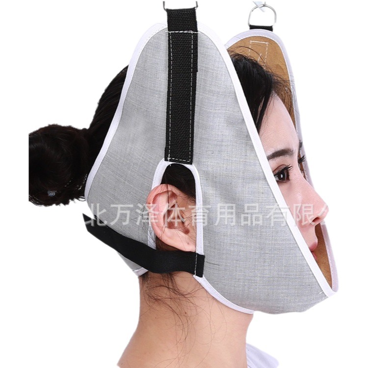 Dispositivo de tracción cervical, correa de tracción, correa de estiramiento de cuello colgante, corrector de cuello médico doméstico, estiramiento de columna cervical