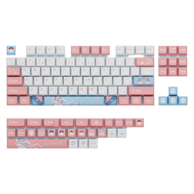 Hada yibubao Ke Meng XDA keycap Teclado mecánico personalizado keycap sublimación PBT personalizable