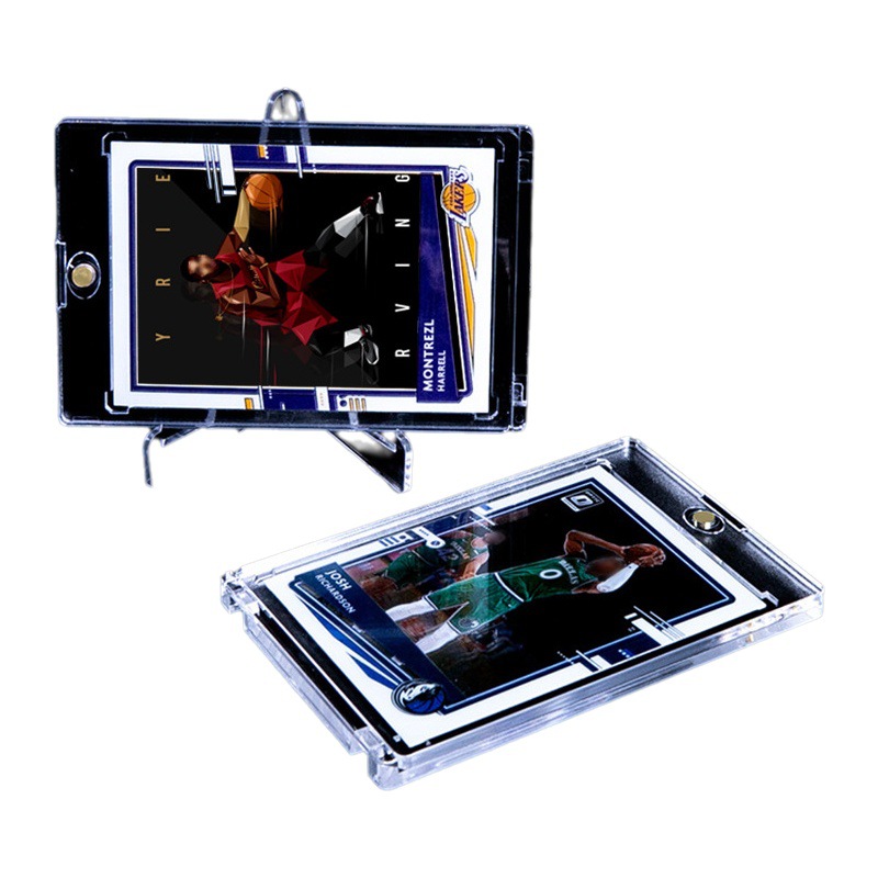 Ladrillo de tarjeta de concha 35-180PT Star Collection Juego de tarjeta acrílica Ladrillo de tarjeta transparente Ladrillo de tarjeta pequeño con ranura magnética