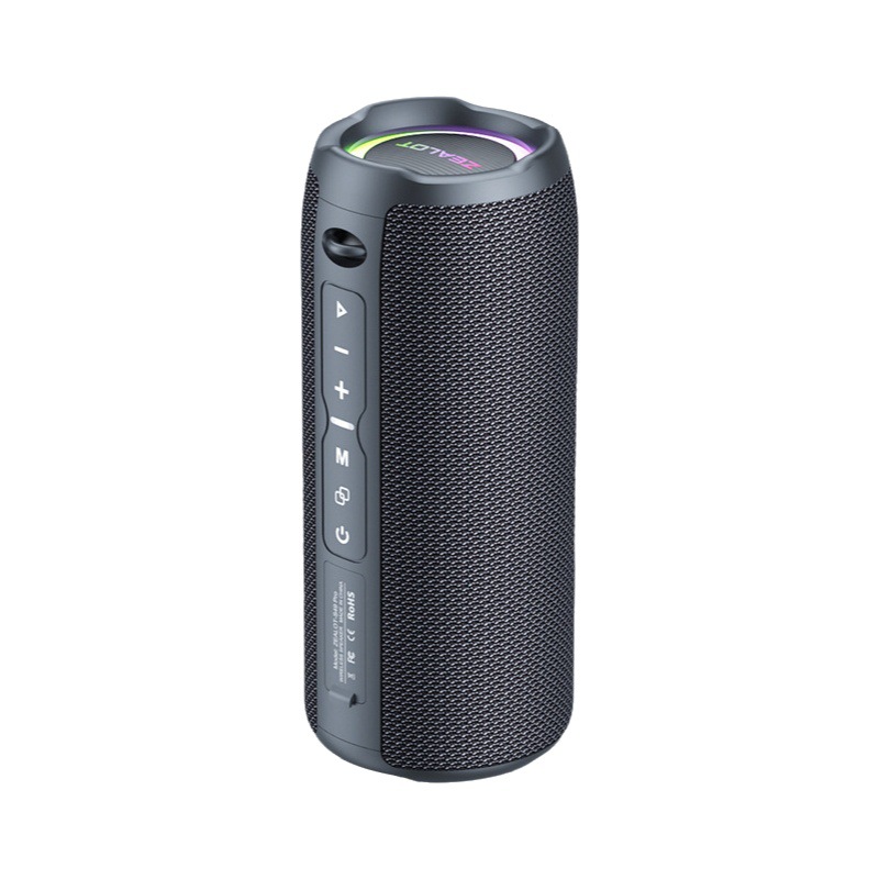 Fanatic S49Pro altavoz Bluetooth inalámbrico portátil al aire libre tarjeta doble altavoz colorido luz intermitente Bluetooth altavoz